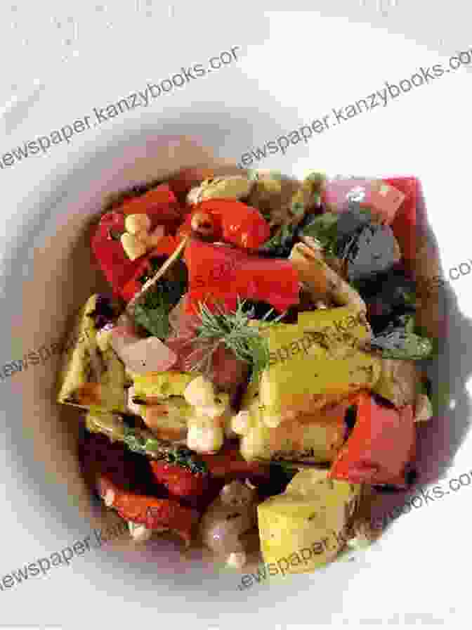 A Colorful Bread Salad With Grilled Vegetables, Fresh Herbs, And A Tangy Vinaigrette Taste Of Bread Cookbook: Recipes For Breads Recipes For Breads To Make With Them