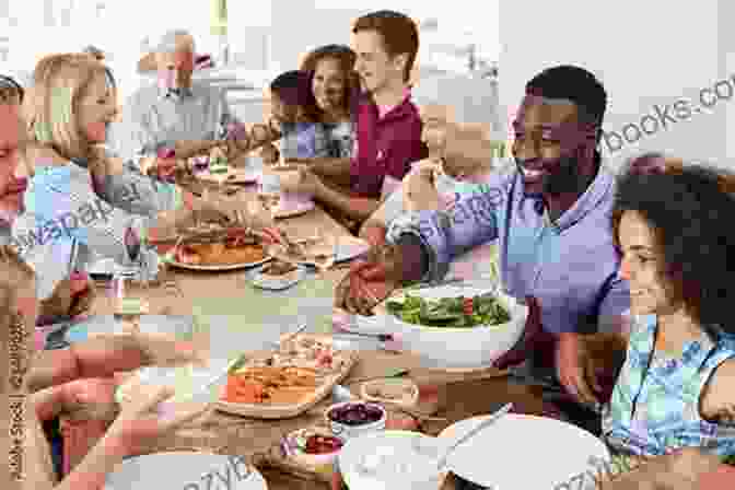 A Family Gathered Around A Table, Sharing A Meal Prepared From The Winter Acorn Squash Cookbook. Winter Acorn Squash Cookbook Laura Sommers