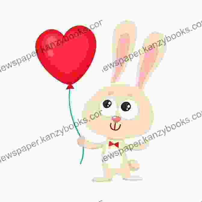 A Group Of Bunnies Holding Heart Shaped Balloons, With The Number 1 Written On The Balloon In The Foreground. 1 2 3 Count Valentines With Me: Counting 1 10