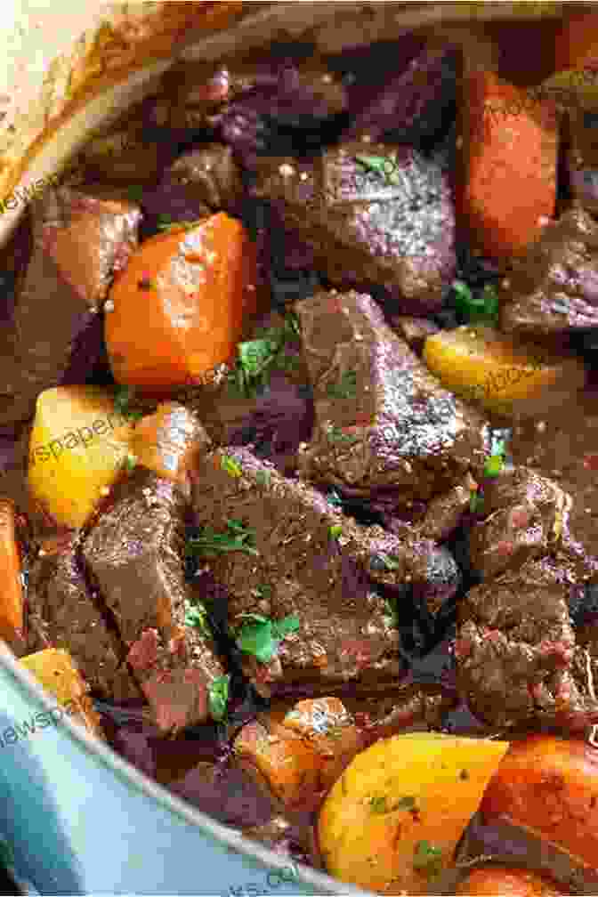 A Heartwarming Bowl Of Pašticada, Showcasing Tender Beef Chunks In A Rich And Flavorful Sauce. Three Famous Croatia Recipes: Independent Author