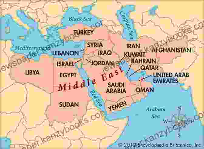 A Map Of The Middle East With Saudi Arabia And Iran Highlighted Black Wave: Saudi Arabia Iran And The Forty Year Rivalry That Unraveled Culture Religion And Collective Memory In The Middle East