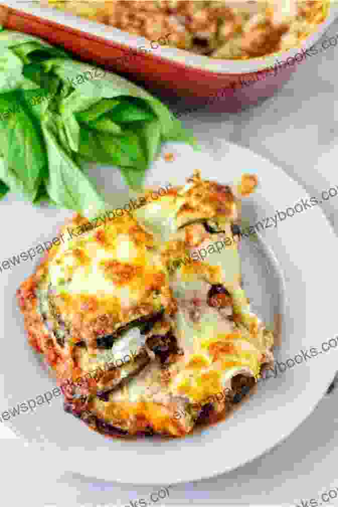 A Mouthwatering Image Of A Vegetarian Meat Eggplant Lasagna, Showcasing Layers Of Tender Eggplant, Flavorful Lasagna Cookbook: Vegetarian Meat Eggplant Lasagna Recipes And Much Much More (Pasta Recipes 2)