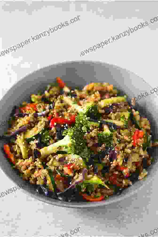 A Plate Of Vegetarian Stir Fry With Brown Rice Eating Clean: Budget Friendly Breakfast Lunch Dinner Recipes For Clean Eating Diet And Healthy Weight Loss Clean Eating Cookbook For Beginners And Busy Families