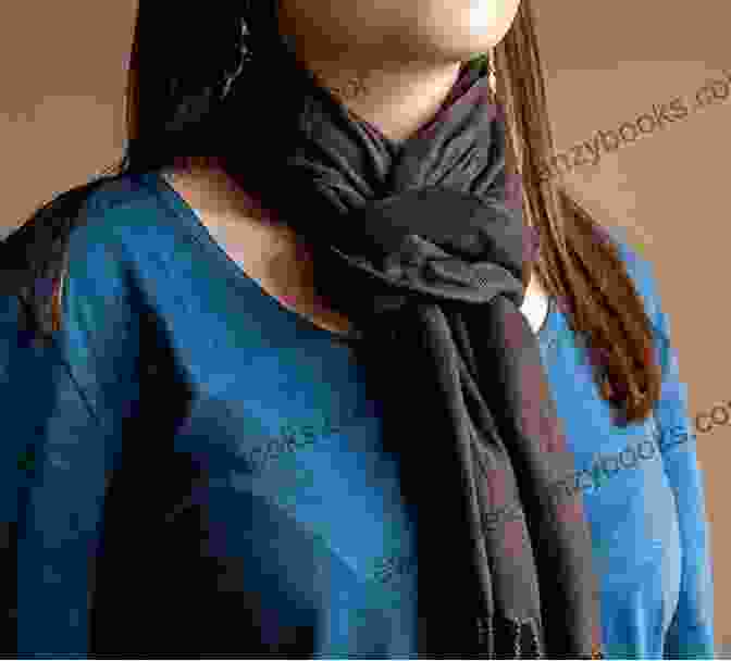 A Woman Wearing A Scarf And Chain Combination 37 Ways To Wear Your Hijab Using Triangular Scarves ( A Muslim Fashion Tutorial) (Muslim Fashion Tutorial 1)