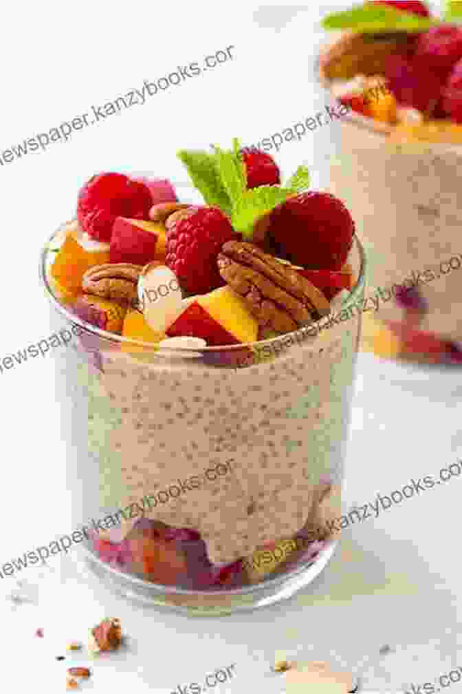 Chia Seed Pudding In A Glass With Berries And Nuts Low Carb Diet Suggestions: The Low Carb Recipes For Every Breakfast