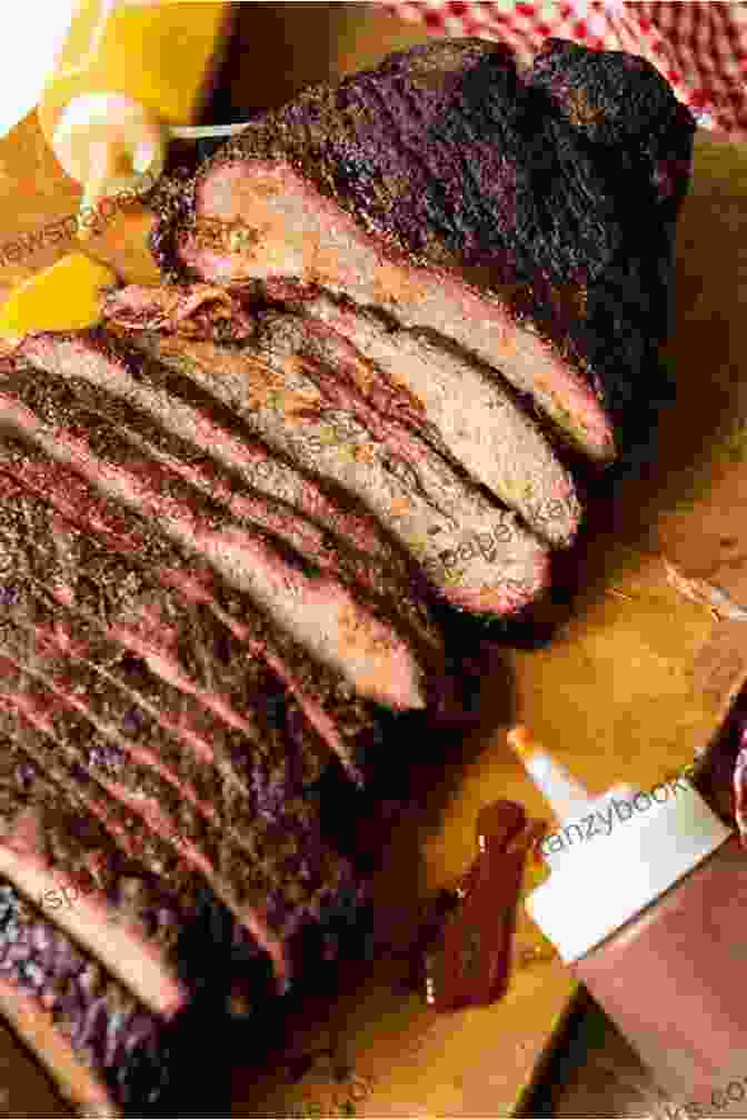 Close Up Of A Perfectly Smoked Brisket On A Cutting Board Smoke It Like A Pit Master With Your Electric Smoker: Recipes And Techniques For Easy And Delicious BBQ