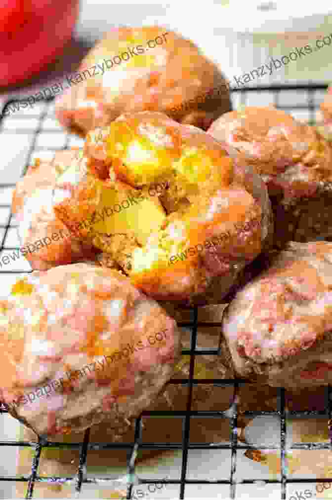 Homemade Apple Fritters, Fluffy And Golden Brown, Dusted With Cinnamon Sugar Three Delicious Air Fryer Recipes From Annapolis: Independent Author