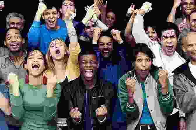 Image Of A Person Cheering With A Group Of People, Symbolizing Support And Encouragement Teenage Fitness: Get Fit Look Good And Feel Great