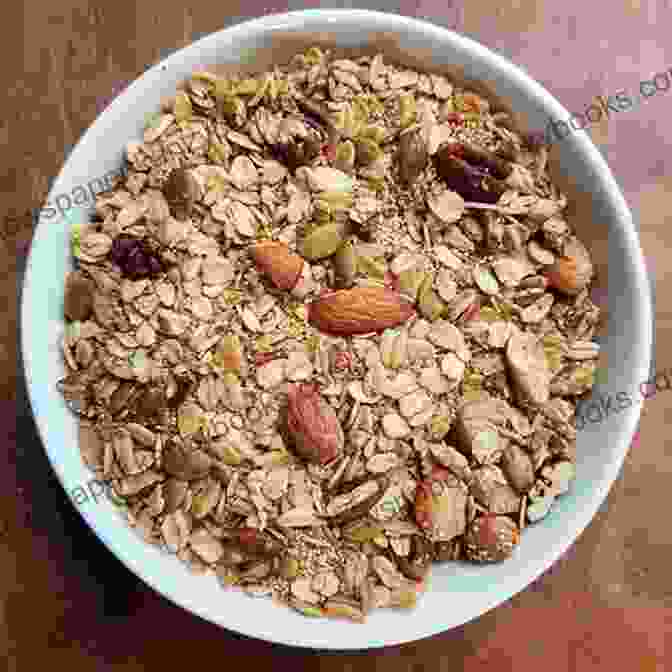 Image Of Various Granola Ingredients, Including Oats, Nuts, Seeds, And Spices Granola Cookbook: Healthy Homemade Granola Recipes Including Granola Bars And Granola Trail Mix