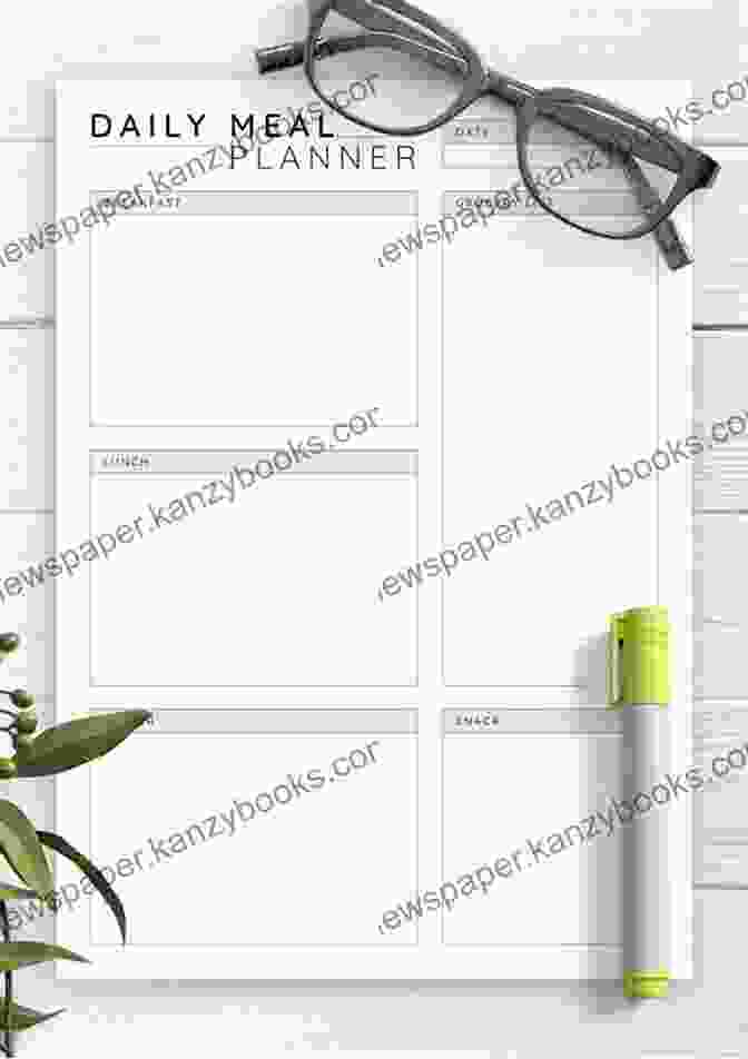 Meal Plan Template From The Book Keto Meal Planner: Plan Your Meals And Track Your Progress To Easily Achieve You Ketogenic Diet Goals