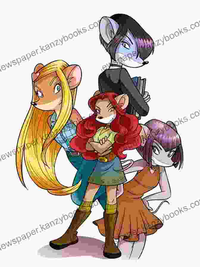 Thea Stilton And Her Friends Embark On An Adventure Together Thea Stilton And The Legend Of The Fire Flowers (Thea Stilton Graphic Novels 15)