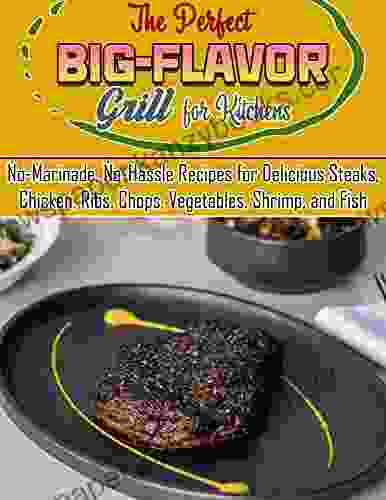 The Perfect Big Flavor Grill For Kitchens With No Marinade No Hassle Recipes For Delicious Steaks Chicken Ribs Chops Vegetables Shrimp And Fish